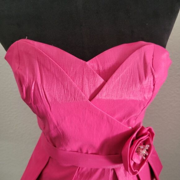 Romeo & Juliet flowe Strapless Dress size S - Picture 5 of 8